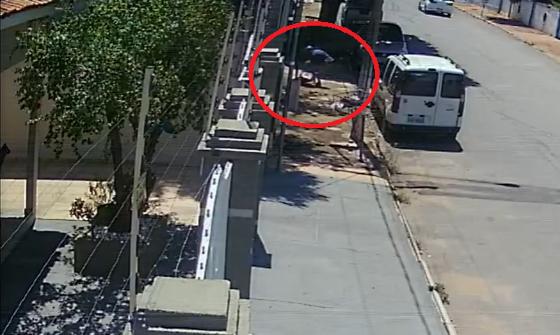 Mulher desmaiou durante assalto