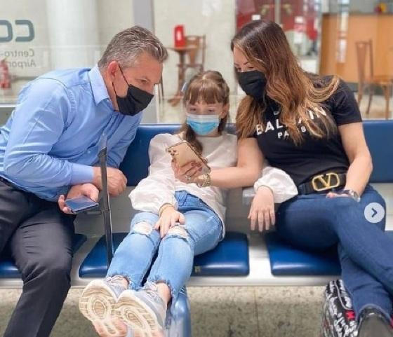 Mauro Mendes e Virginia Mendes de férias