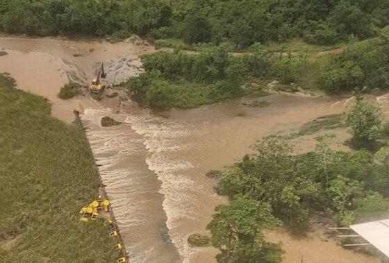 Confresa teve pontes danificadas, estradas de terra com erosão e casas inundadas em diversos pontos.