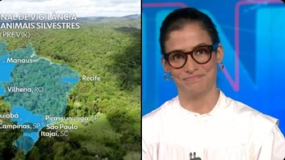 Renata Vasconcelos pediu desculpas.