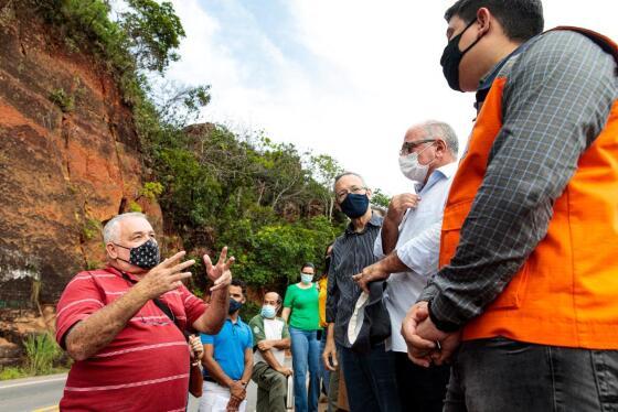 Órgãos realizaram vistoria no Portão do Inferno