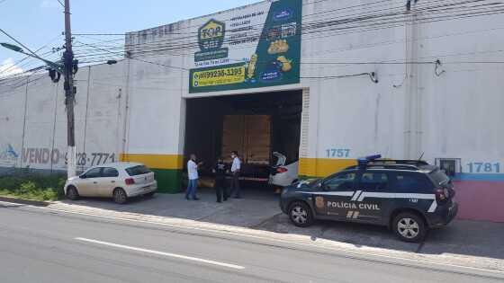 Empresa foi fechada pela Polícia Civil