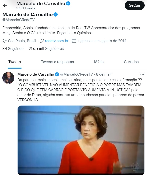 marcelo twitter