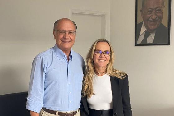 Alckmin agradeceu por Natasha ter desistido de candidatura ao Senado