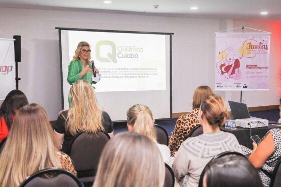 A primeira-dama Márcia Pinheiro foi convidada a apresentar os principais projetos de políticas públicas para mulheres