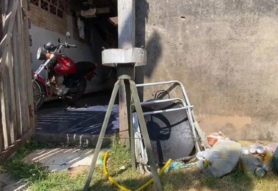 Menino foi atingido por explosão de galão de álcool