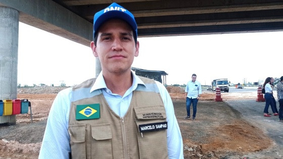 O ministro da Infraestrutura, Marcelo Sampaio