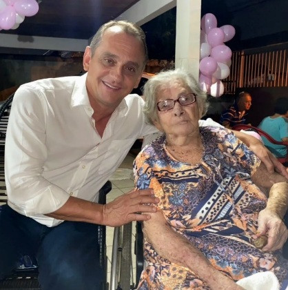 Avó de deputado Wilson Santos, "Chiquinha", morreu aos 100 anos