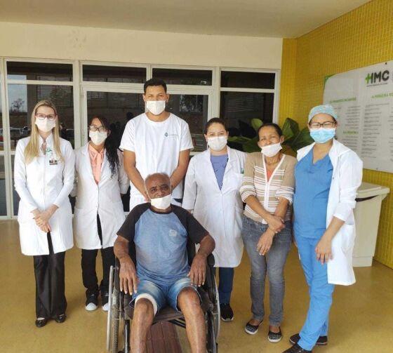 Daniel ficou internado no HMC