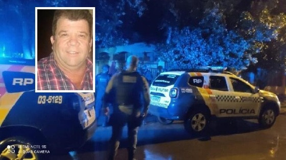 Nésio Geraldo de Souza foi executado na porta de casa