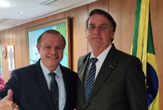O senador disse que esteve com Bolsonaro na semana passada