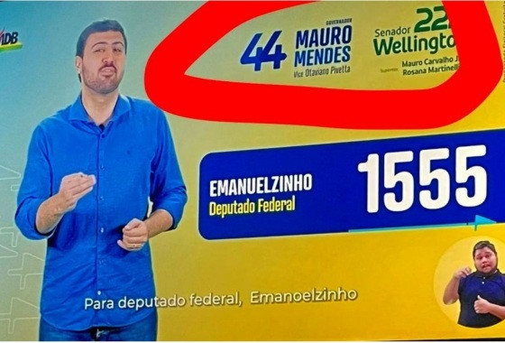 Emanuelzinho é obrigado a veicular Mauro e WF