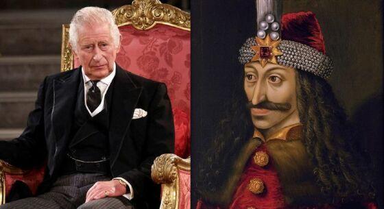 “A genealogia mostra que sou descendente de Vlad, o Empalador”, disse o monarca britânico