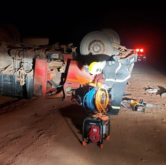 Bombeiros constataram o óbito da vítima.