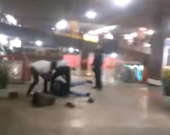 Passageiro foi agredido por seguranças na Rodoviária de Cuiabá
