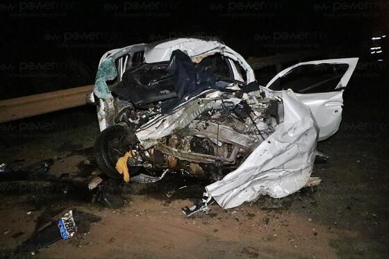 O motorista não resistiu e veio a óbito no hospital