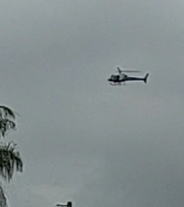 Helicópteros sobrevoaram Arena Pantanal durante lançamento da Operação Eleições 2022