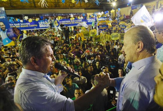 Mauro foi reeleito com mais de 1,1 milhão de votos neste domingo