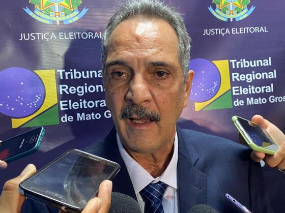 O Presidente do Tribunal Regional Eleitoral de Mato Grosso (TRE-MT), o desembargador Carlos Alberto Alves da Rocha