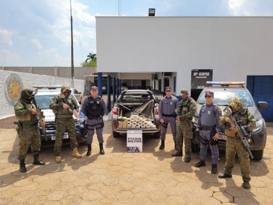 O flagrante foi feito no sabado