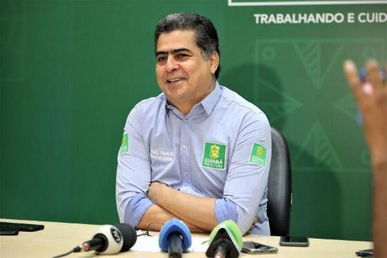Anúncios foram feitos na tradicional live do prefeito de Cuiabá.