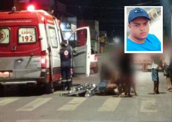 O Samu chegou a ser acionado, mas o motociclista veio a óbito ainda no local.