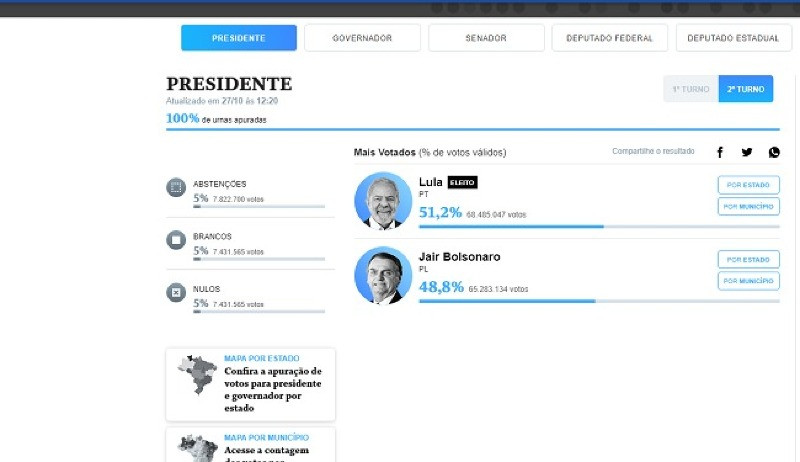 o globo lula eleito