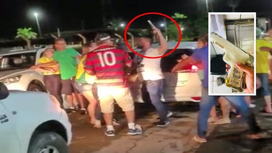 A confusão aconteceu na noite de sábado (29), em Diamantino