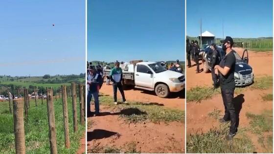 A situação aconteceu na manhã desta quinta, em Araputanga