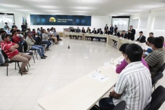 Nesta quinta-feira (3) o órgão apontou soluções para a continuidade da obra do Sistema Ferroviário Rondonópolis-Cuiabá-Lucas do Rio Verde.