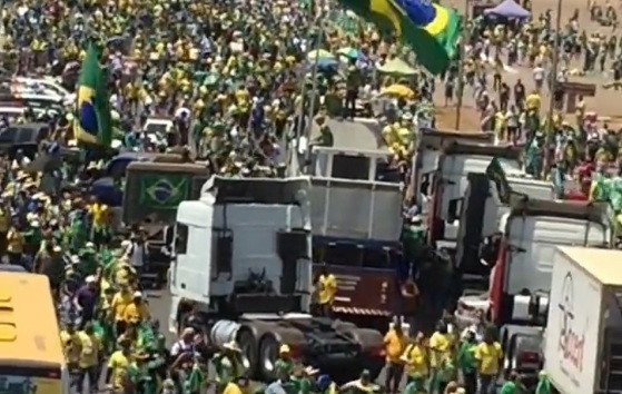 manifestação brasília 