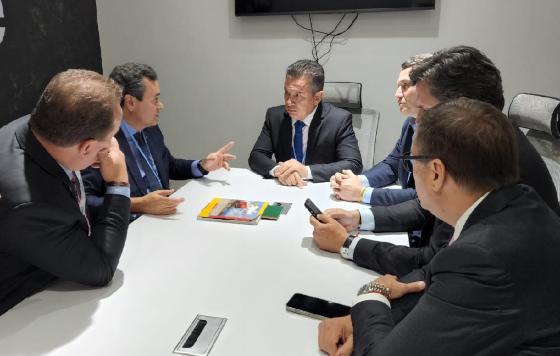 Governo de MT se reúne com presidente do BB durante a COP-27