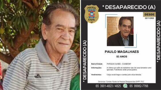 Paulo Magalhães de 83 anos