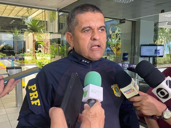 O superintendente da Polícia Rodoviária Federal (PRF), Francisco Elcio Lima Lucena