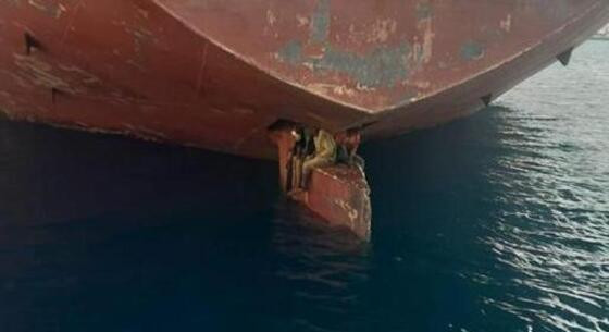 Três pessoas foram encontradas no Leme de navio que saiu de Lagos, na Nigéria, e ancorou nas Ilhas Canárias