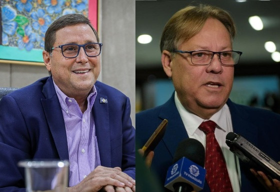 Carvalho e Figueiredo se ausentaram por 8 meses do Governo, durante campanha eleitoral