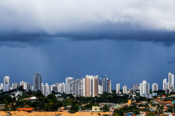 As chuvas deverão ser frequentes em Cuiabá durante toda a semana