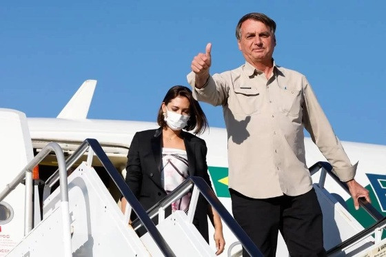 Bolsonaro embarcou para os Estados Unidos nesta sexta