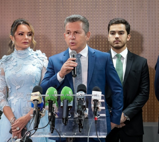 Mauro falou sobre intervenção em coletiva após sua posse
