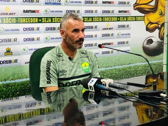 Novo técnico do Cuiabá, falou que tem expectativas altas para a temporada 2023 do Dourado.