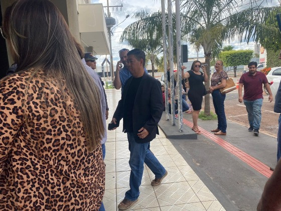 Diretor da Politec, Rubens Okada, esteve na sede da Secretaria Municipal de Saúde
