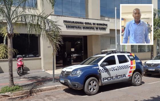 Secretário Leovaldo Sales acompanhou a retomada da Secretaria de Saúde