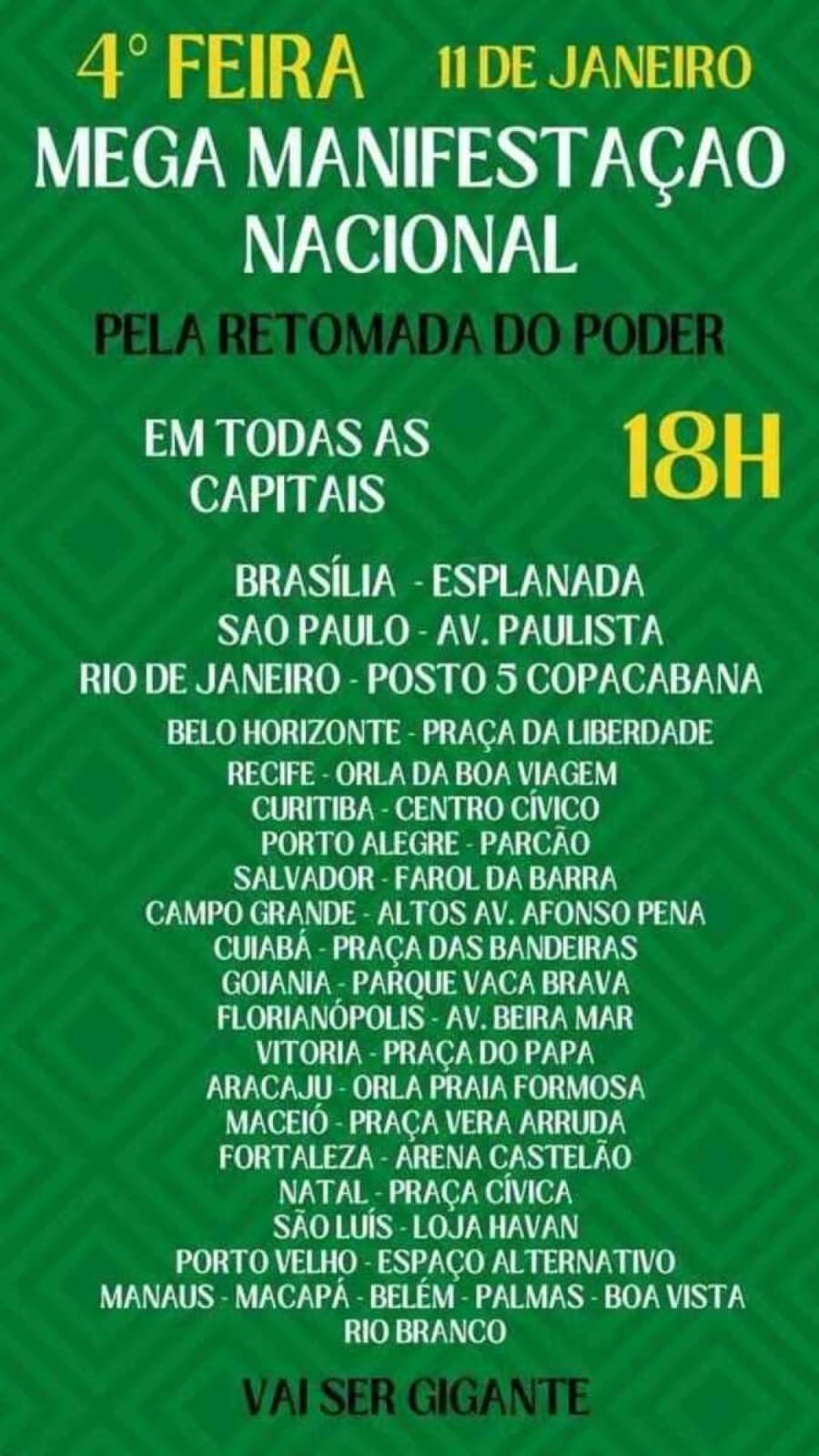 manifestaçao bolsonaro