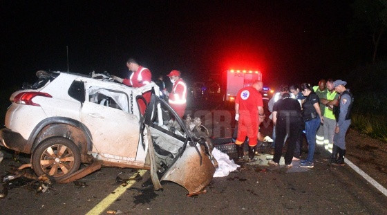 Acidente ocorreu na noite desse sábado, em Rondonópolis.