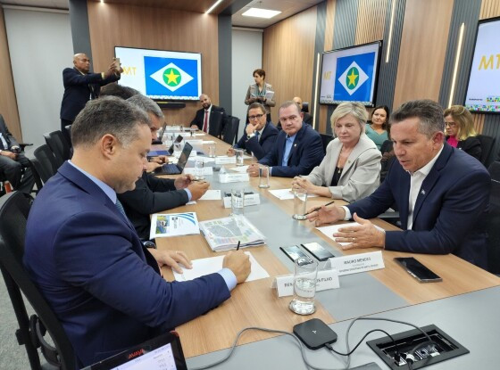 Mauro esteve em Brasília com o ministro dos Transportes Renan Filho