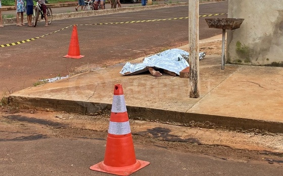 A vítima estava no município a trabalho