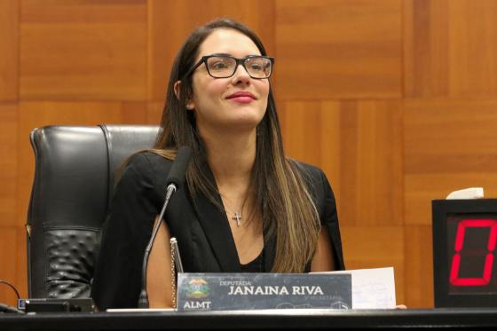 Deputada é a única mulher na Assembleia Legislativa.