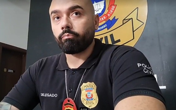 O delegado Joao Antônio foi responsável pela captura de um dos envolvidos no crime