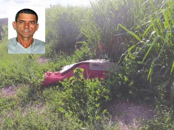 O corpo de Derli José Alves foi achado na quinta-feira (23)