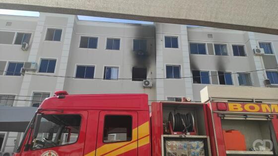 A unidade atingida estava vazia e ninguém foi atingido pelas chamas
